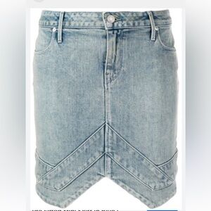 RTA Jeans Mini Skirt